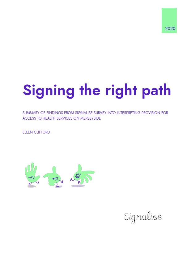 Signalise report front cover